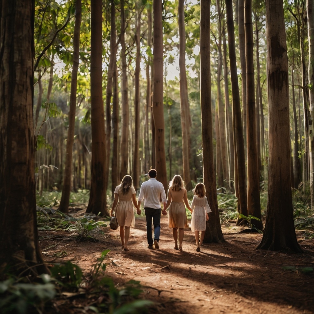 Teak forest family